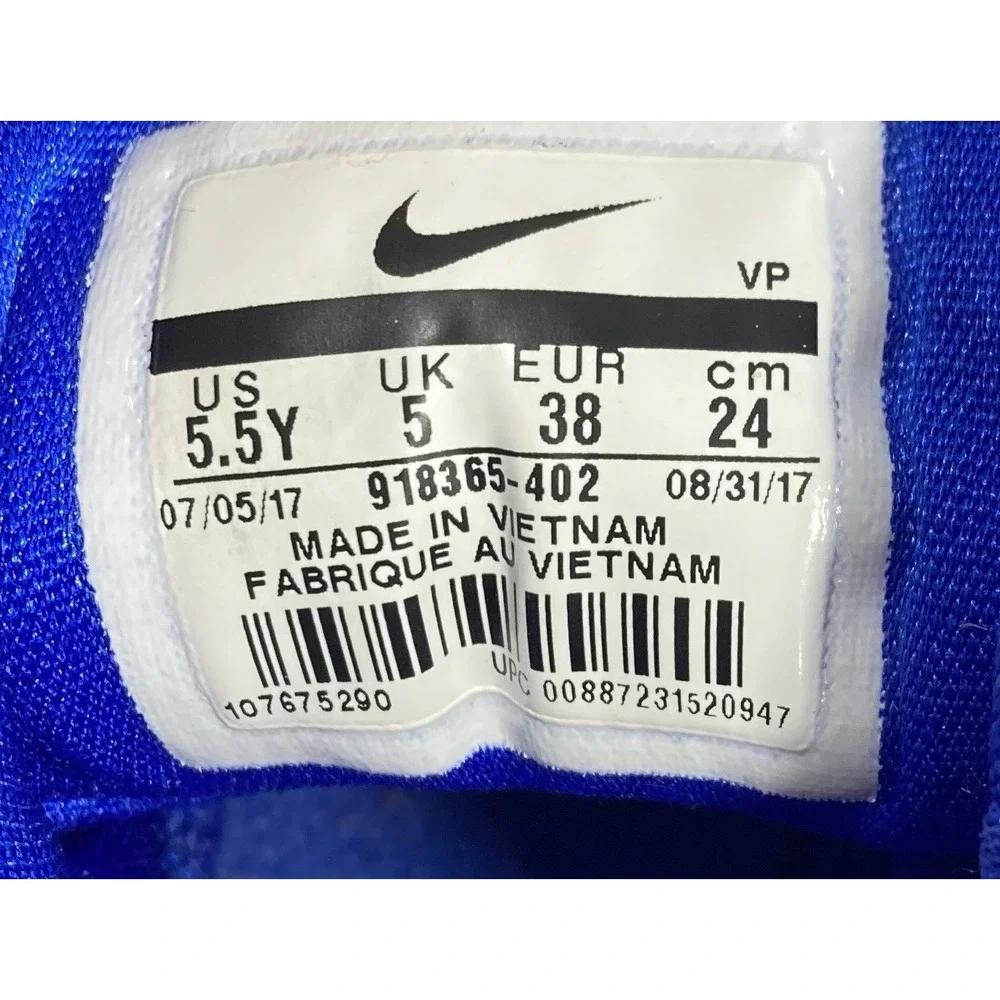 Nike KD‎ Trey 5 V Kevin Durant Basketball Shoes Blue Teal Youth 5.5Y EUR 38